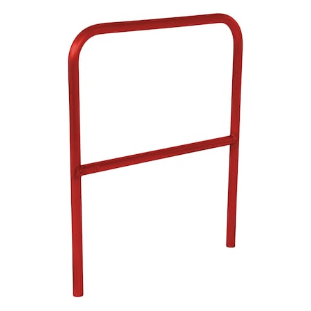 Vestil STEEL PIPE SAFETY RAILING 36 IN LENGTH RED VDKR-3-RD